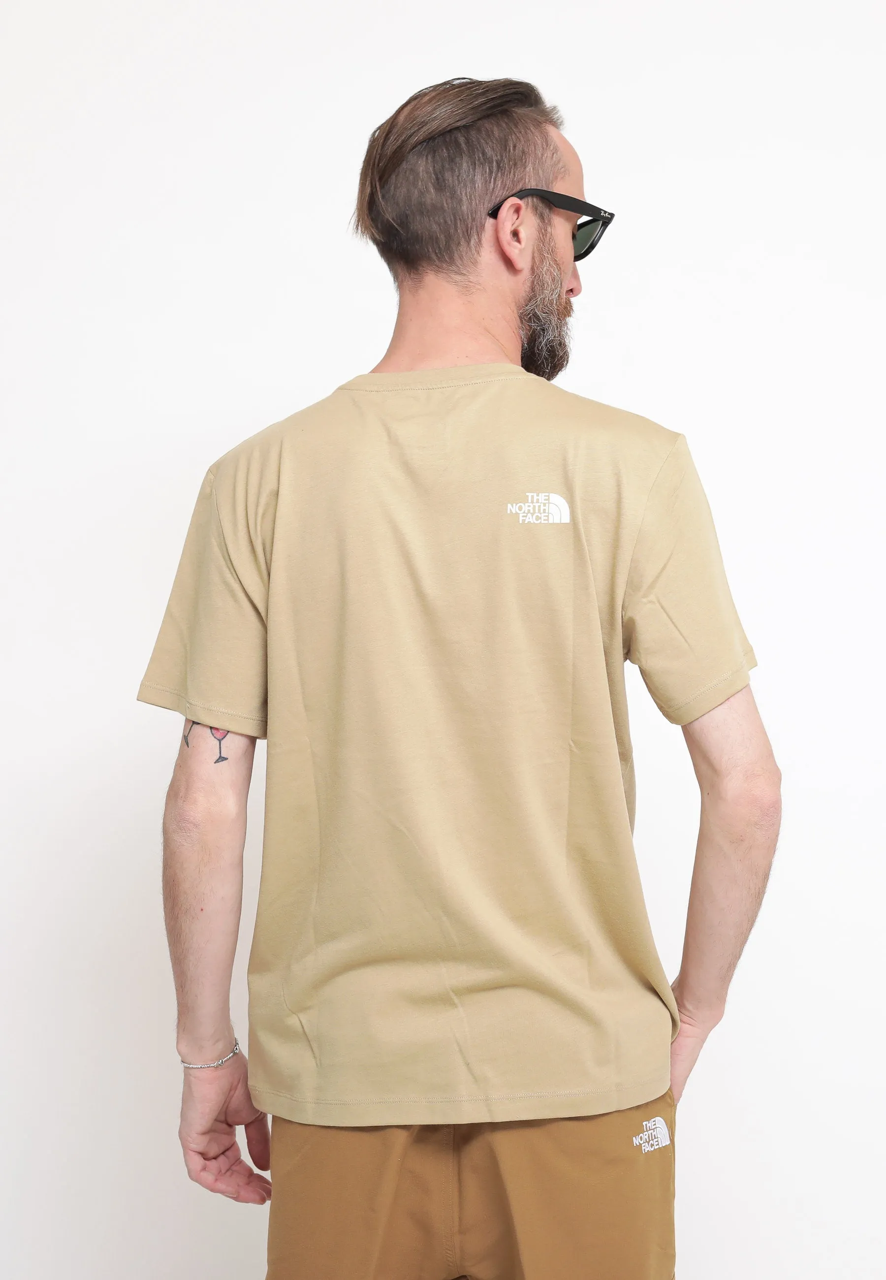 M Foundation Graphic Tee - Khaki Stone