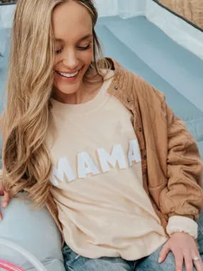 Mama Corded Sweatshirt