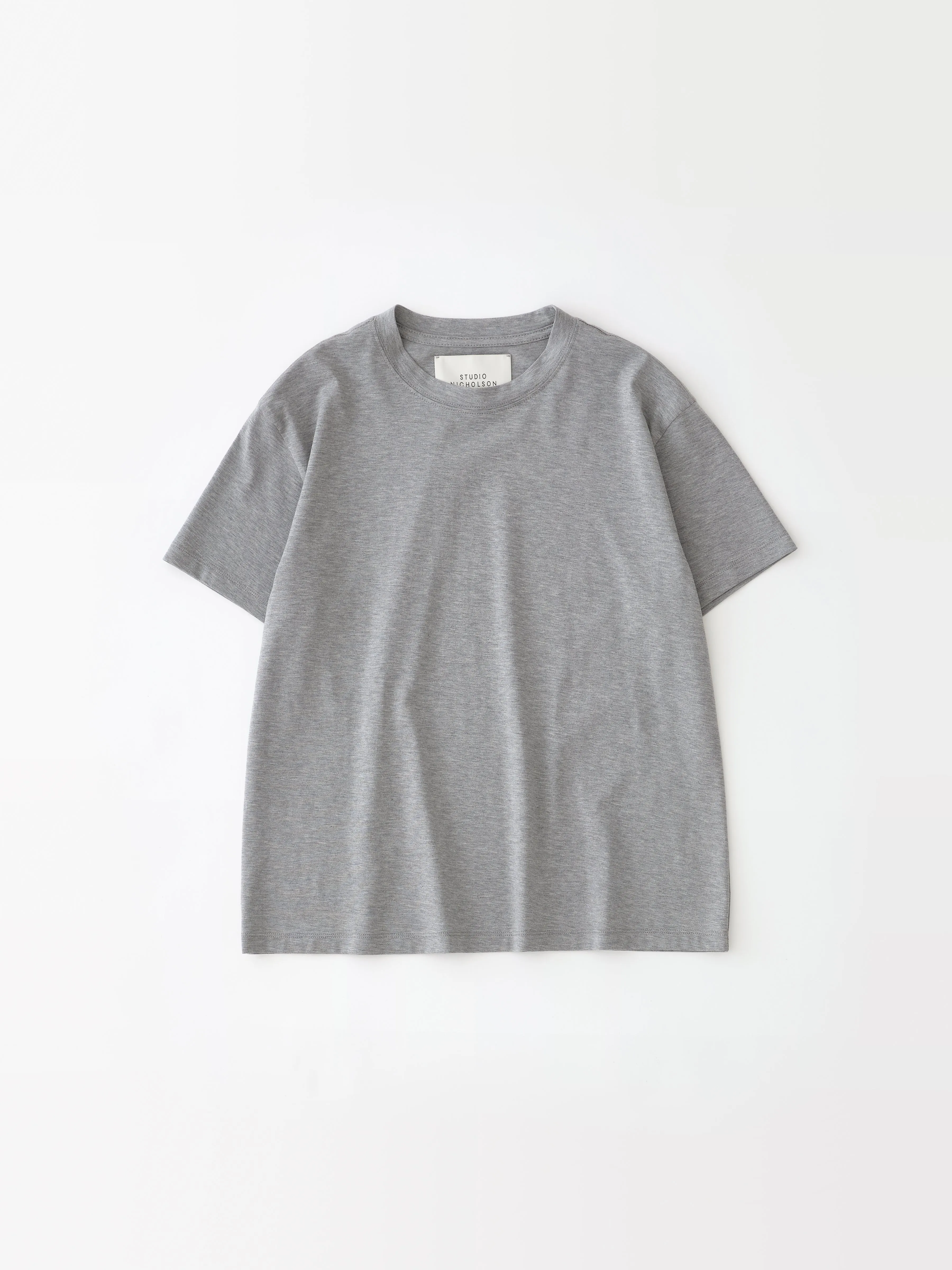 Marine T-Shirt in Grey Marl