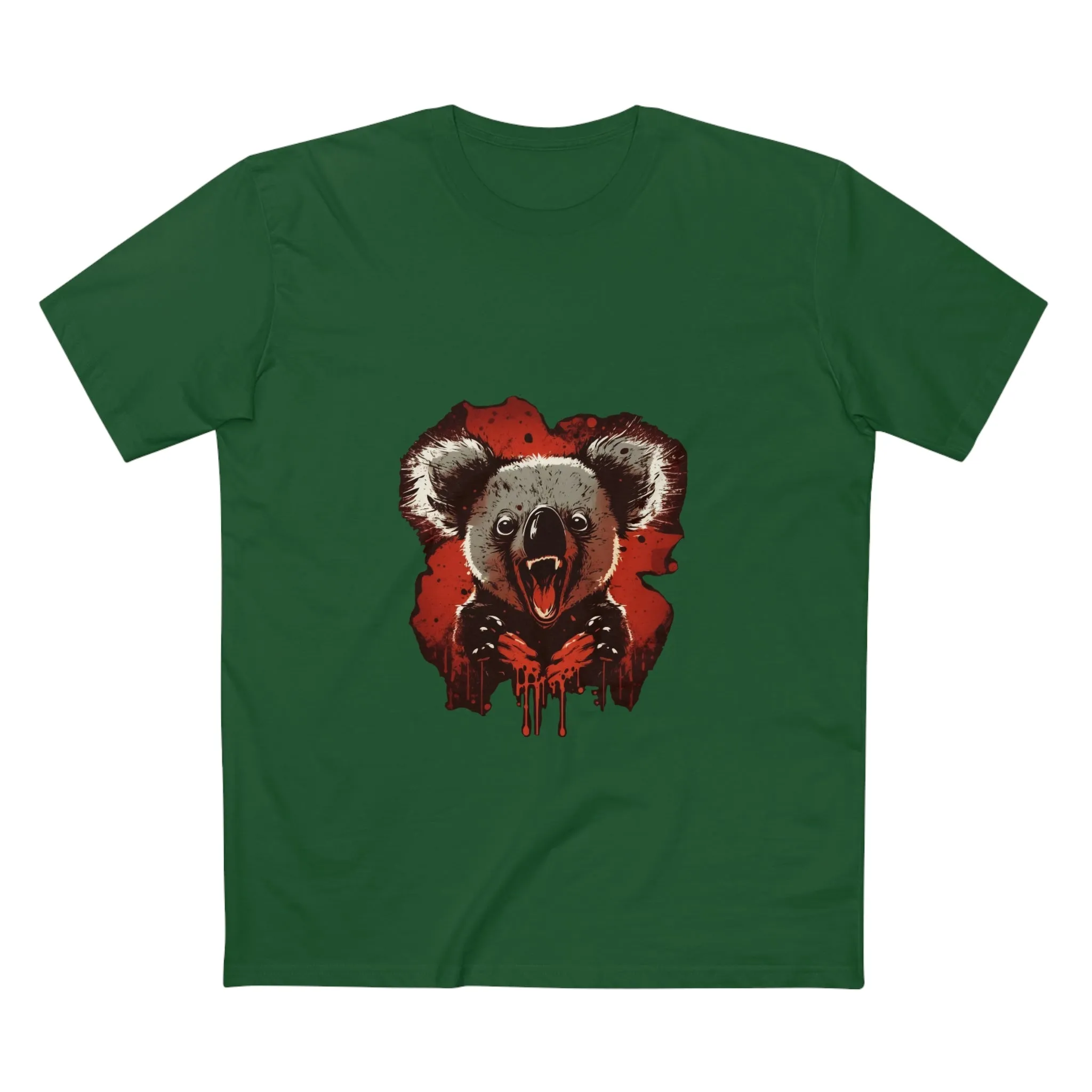 Men's Evil Drop bear crew neck T-shirt