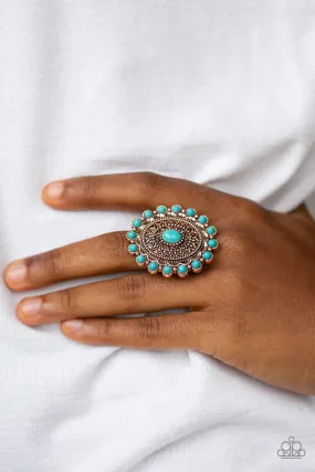 Mesa Mandala Copper Ring