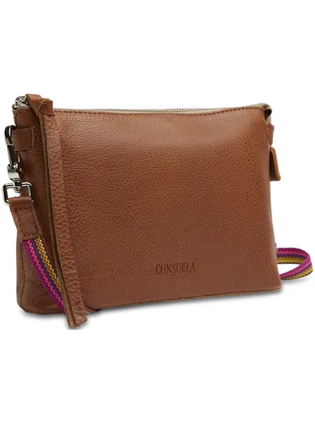 Midtown Crossbody, Brandy by Consuela