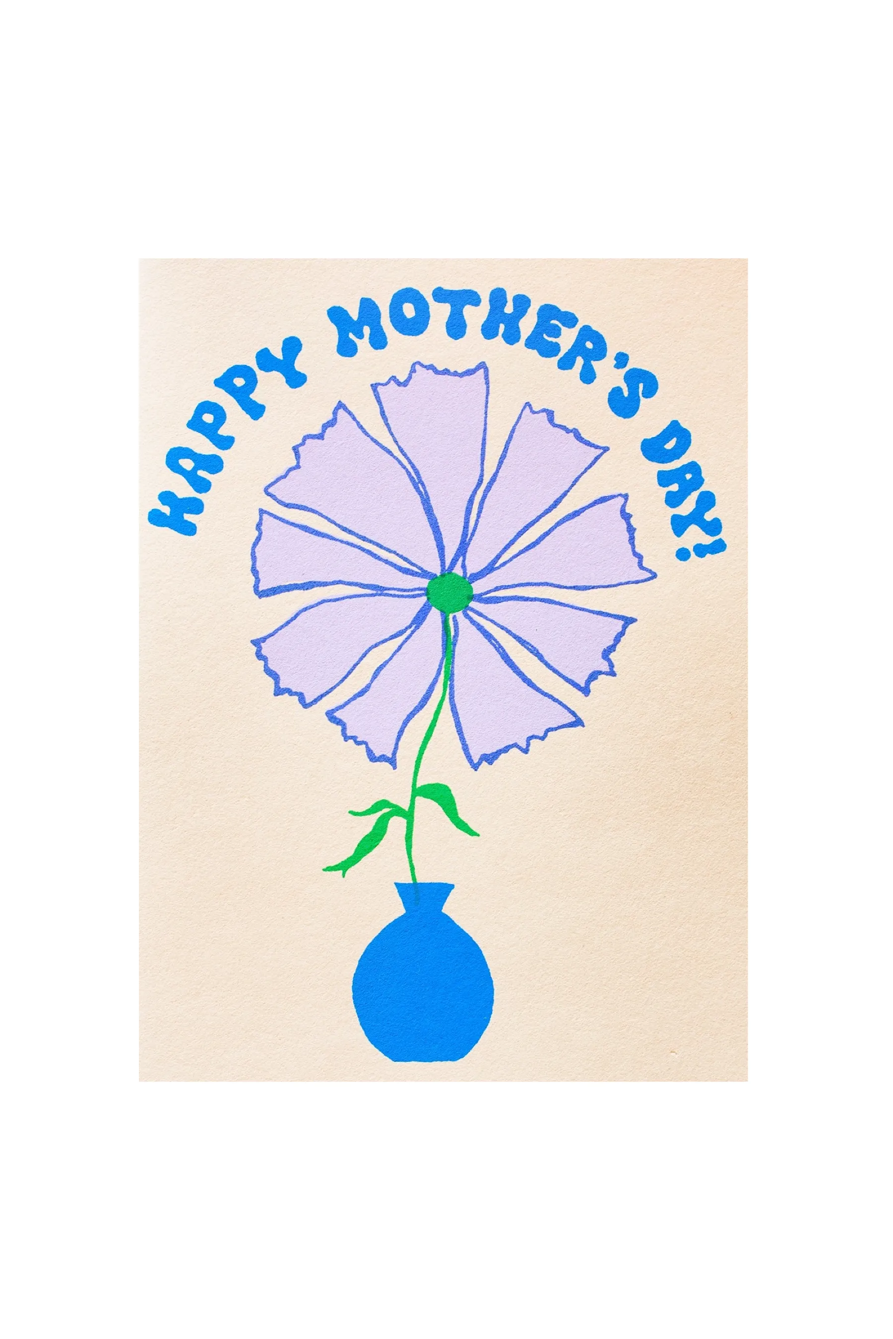 Mom Flower Vase Card