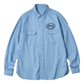 MOUNTAIN RESEARCH HOLIDAY SHIRT-BLUE