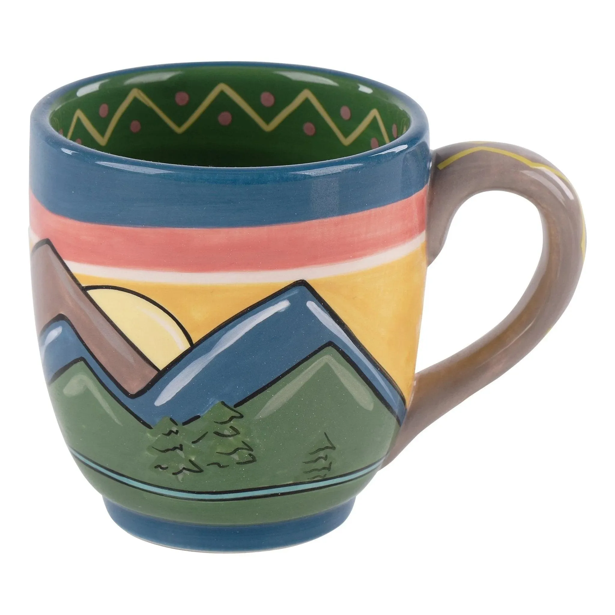 Mountains Are My Happy Place Ceramic Mug