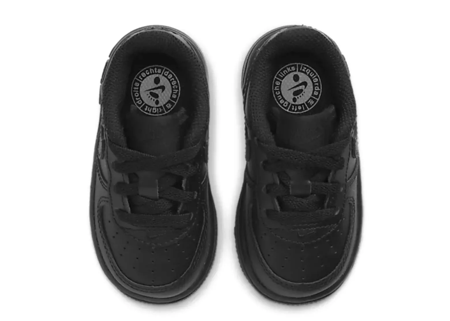 Nike Air Force 1 Low LE Triple Black (TD)