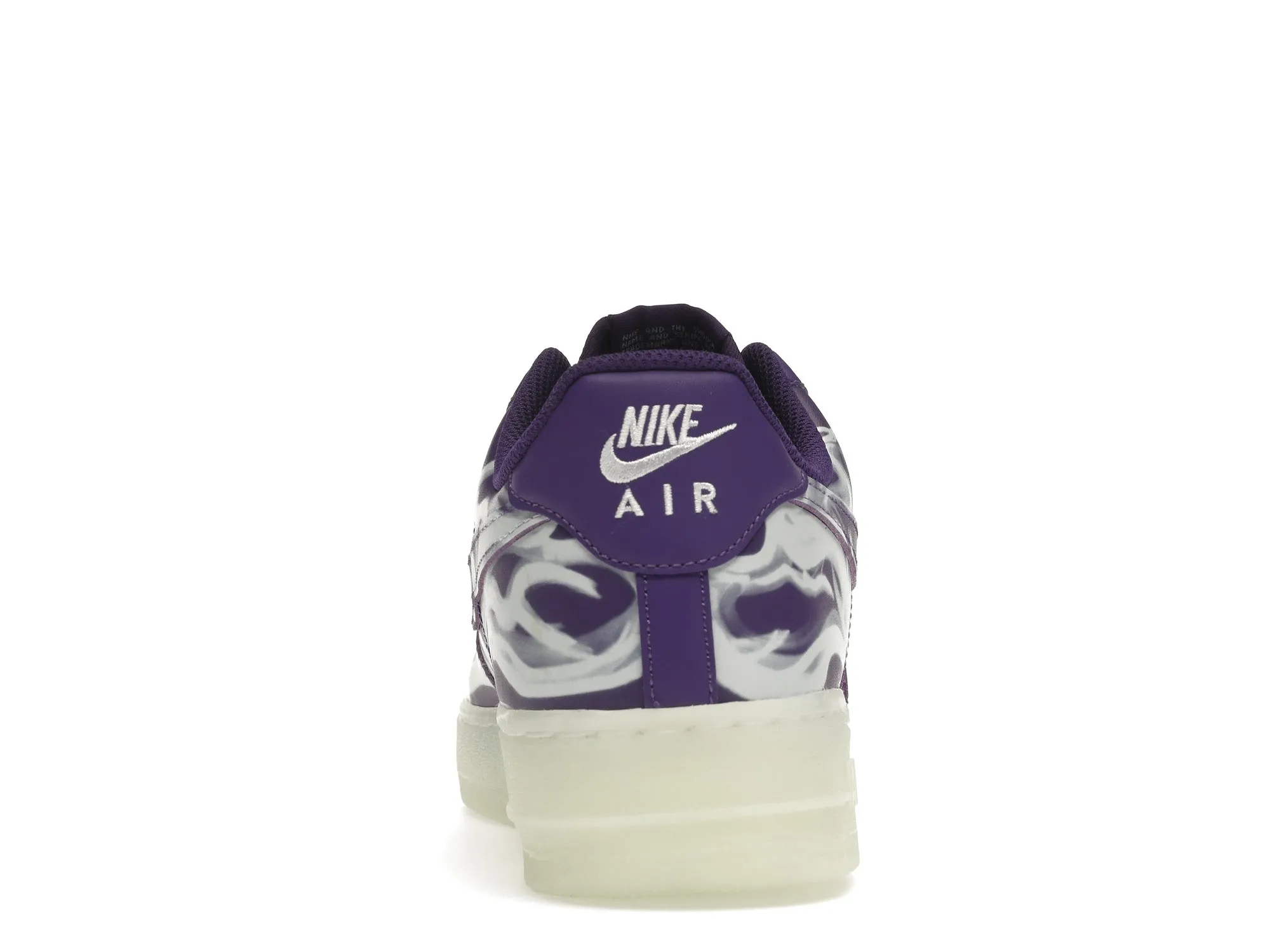 Nike Air Force 1 Low "Purple Skeleton"