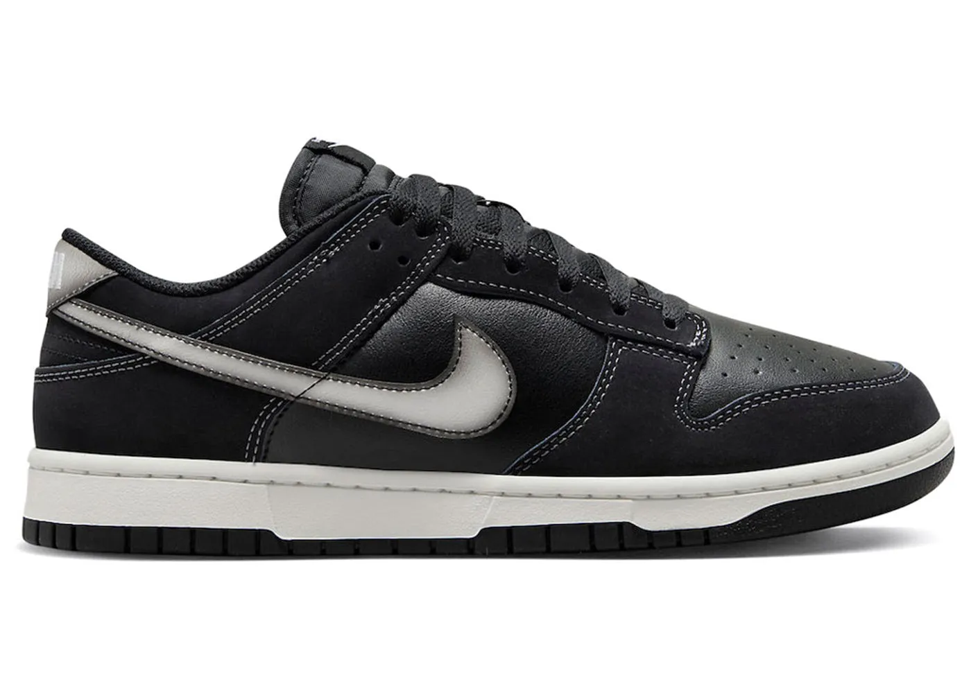 Nike Dunk Low Airbrush Swoosh Black