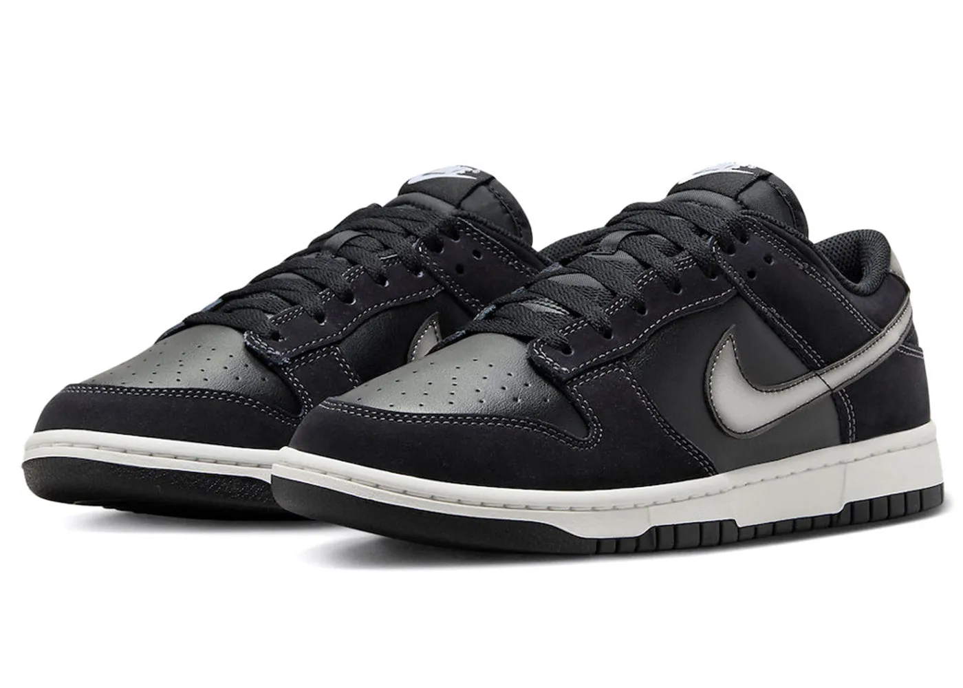 Nike Dunk Low Airbrush Swoosh Black