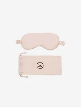 Organic Vegan Eucalyptus Silk Eye Mask | Rose