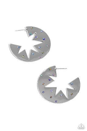 Paparazzi Starry Sensation Blue Post Earrings