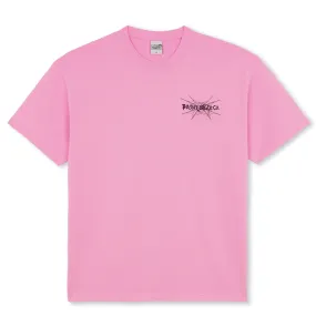 Polar Skate Co. Spiderweb Tee Pink