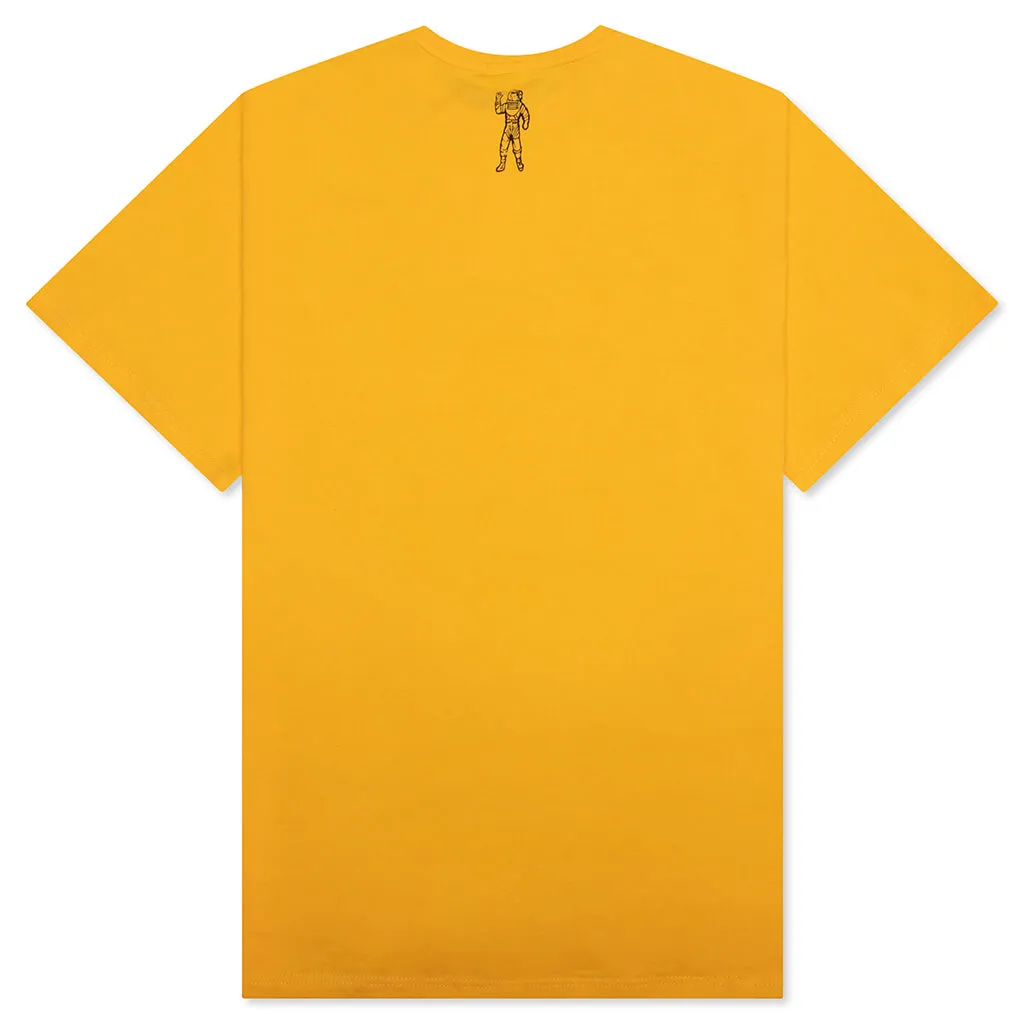 Power S/S Tee - Amber Yellow