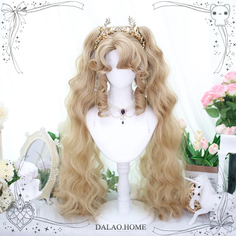 Princess Series Long Blonde Queen Lolita Wig ON986