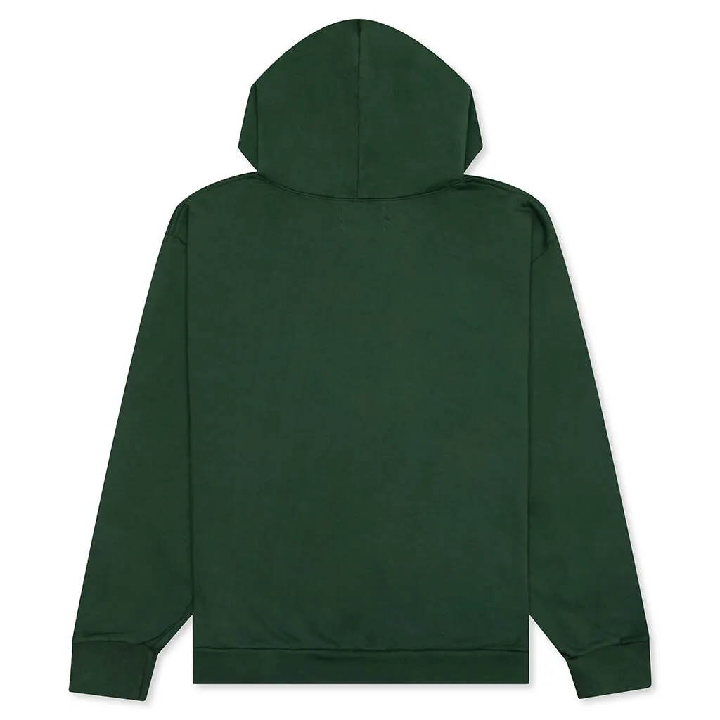 Puffed Hoodie - Dark Green