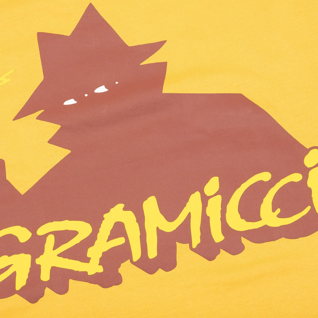 Real Bad Man x Gramicci Records L/S Tee - Mustard