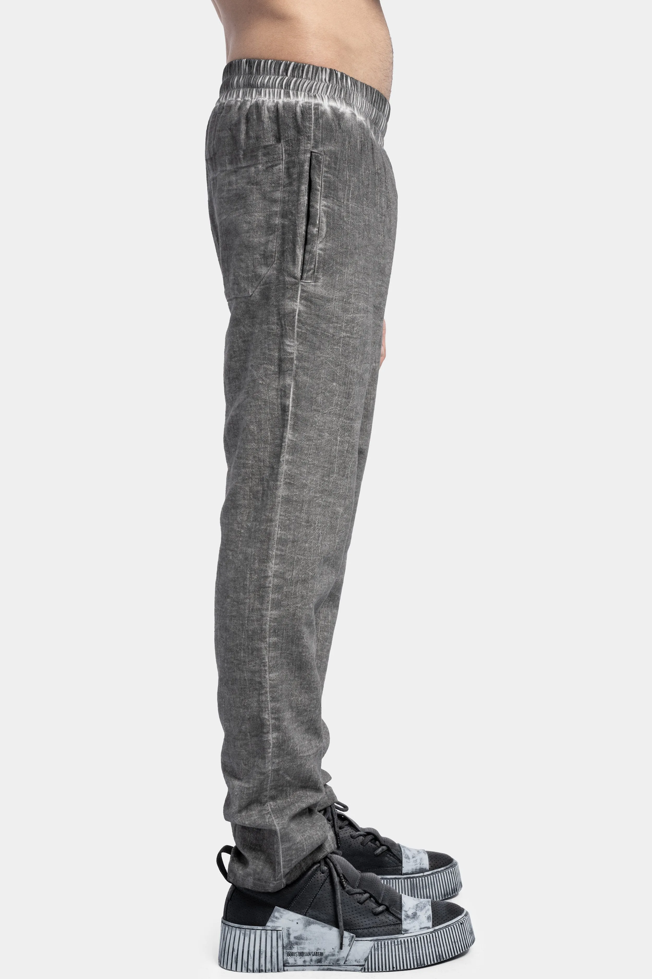 Relaxed pants, Cold Dye Grey