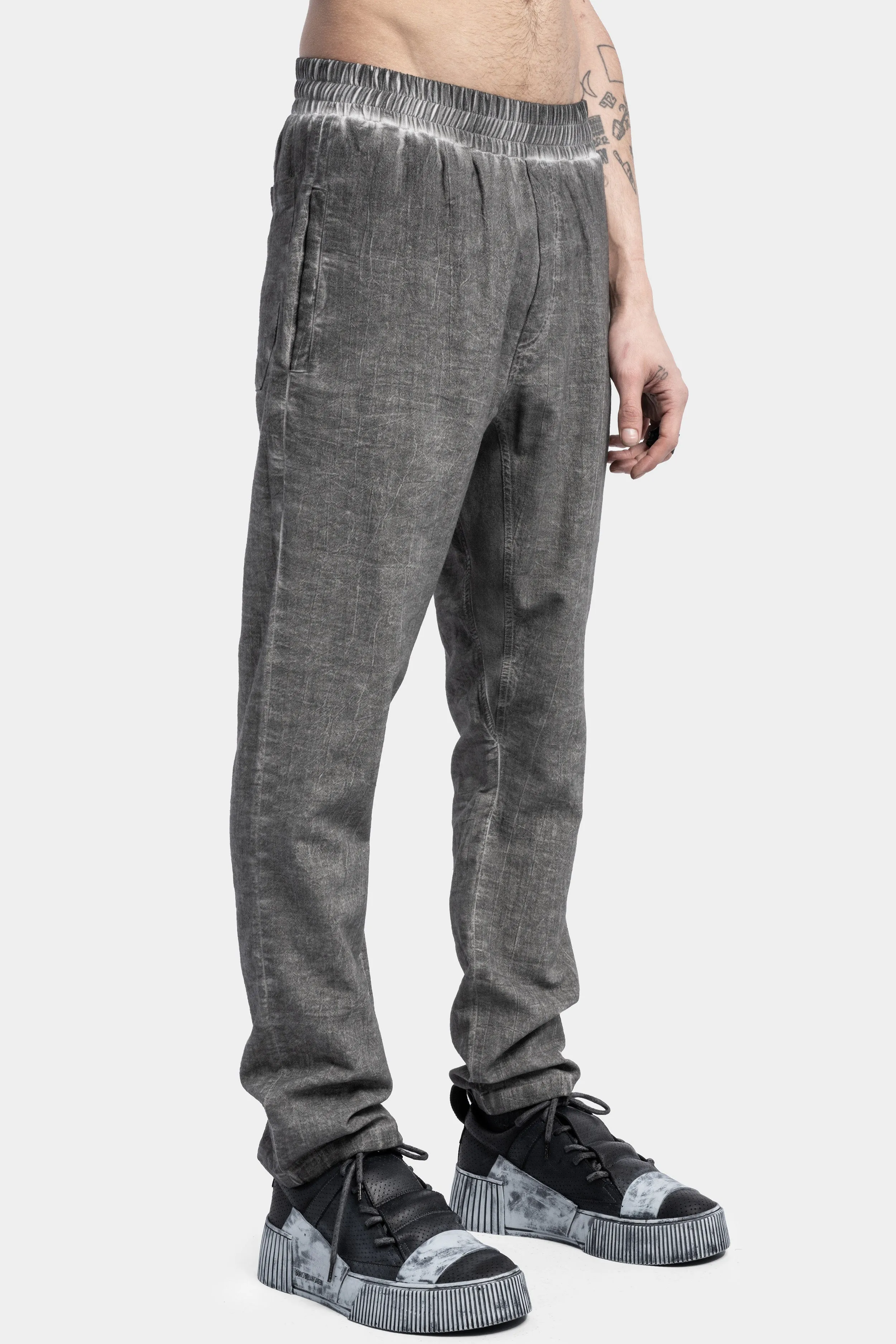 Relaxed pants, Cold Dye Grey