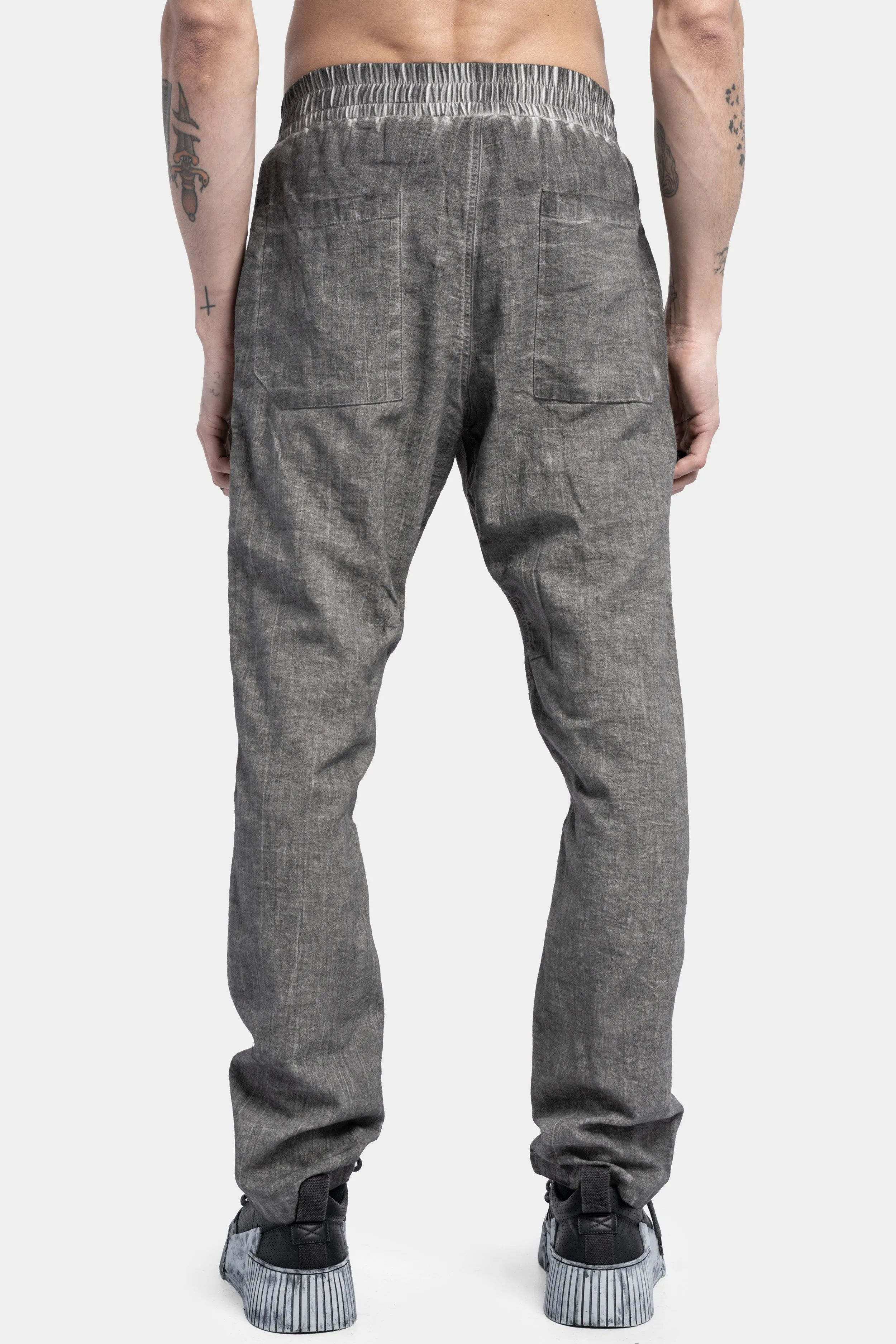 Relaxed pants, Cold Dye Grey