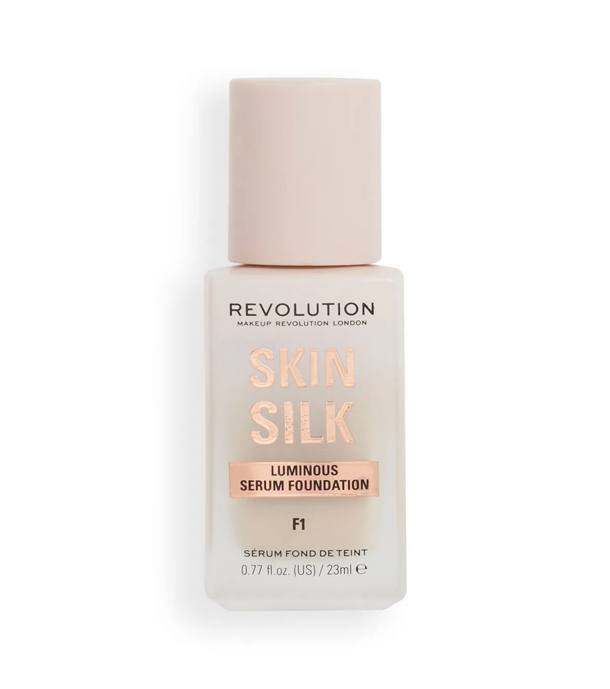 Revolution - Base de maquillaje Skin Silk Serum Foundation - F1