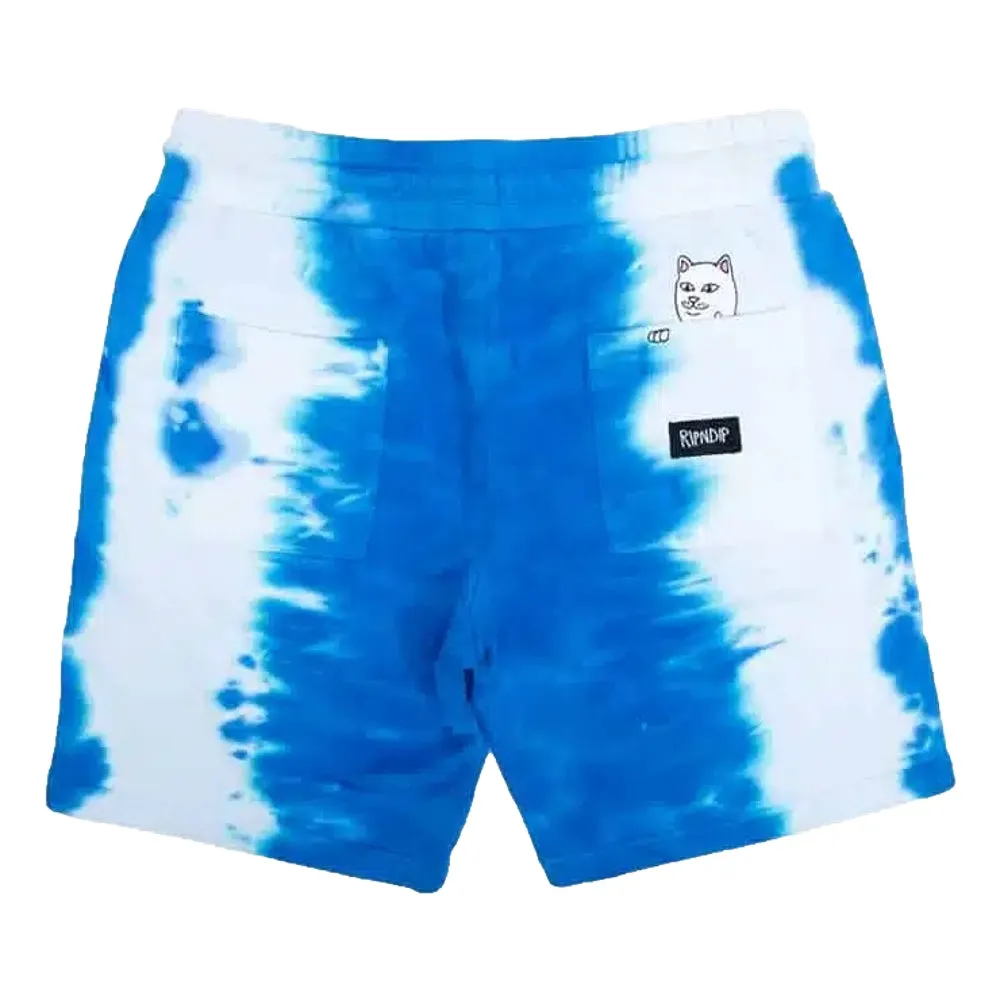 RIPNDIP WILSHIRE SWEATSHORTS-BLUE