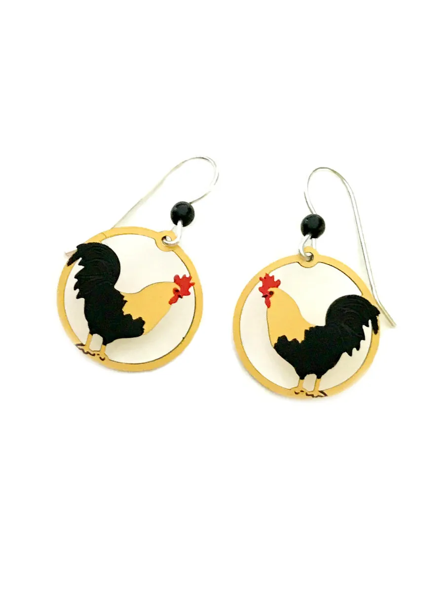 Rooster Dangles by Sienna Sky