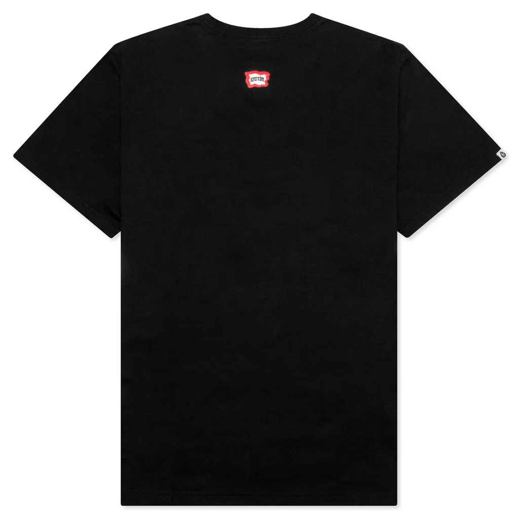 Run S/S Tee - Black