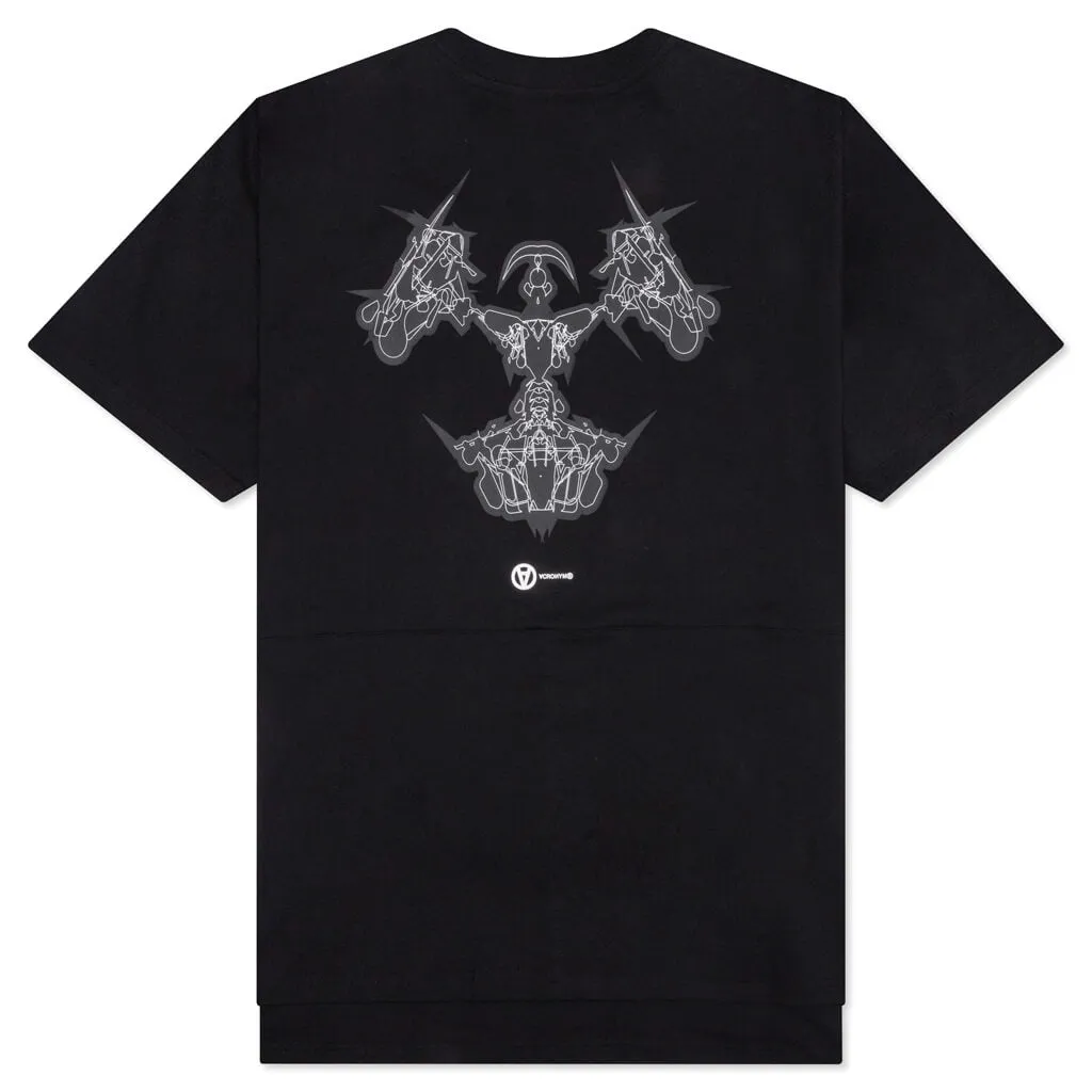 S28-PR-B S/S T-Shirt - Black