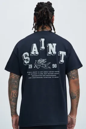 Saints 1998 Oversized Short Sleeve Tee - Black