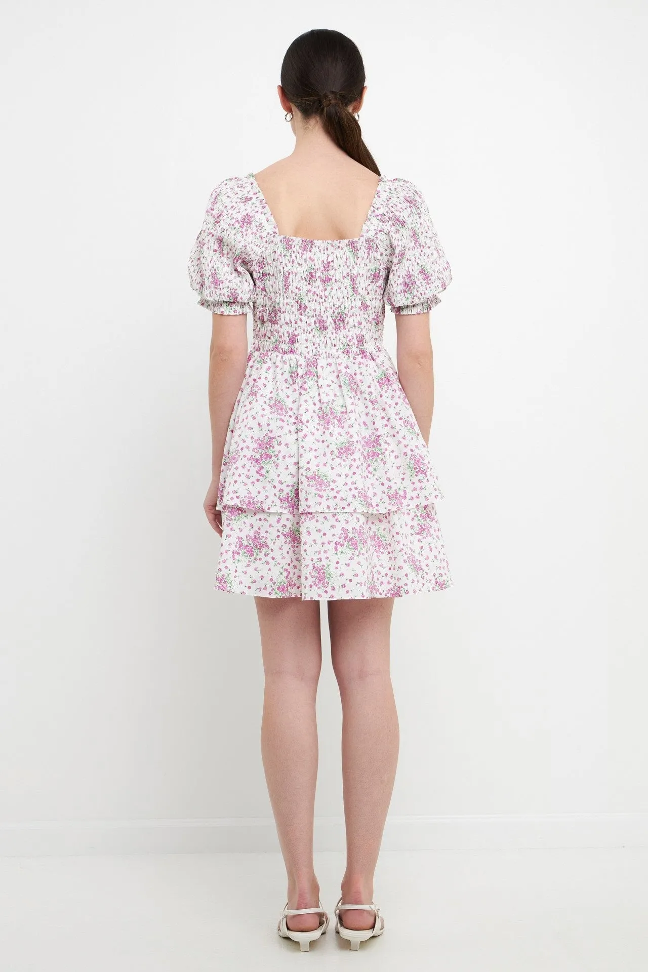 Smock Floral Dress