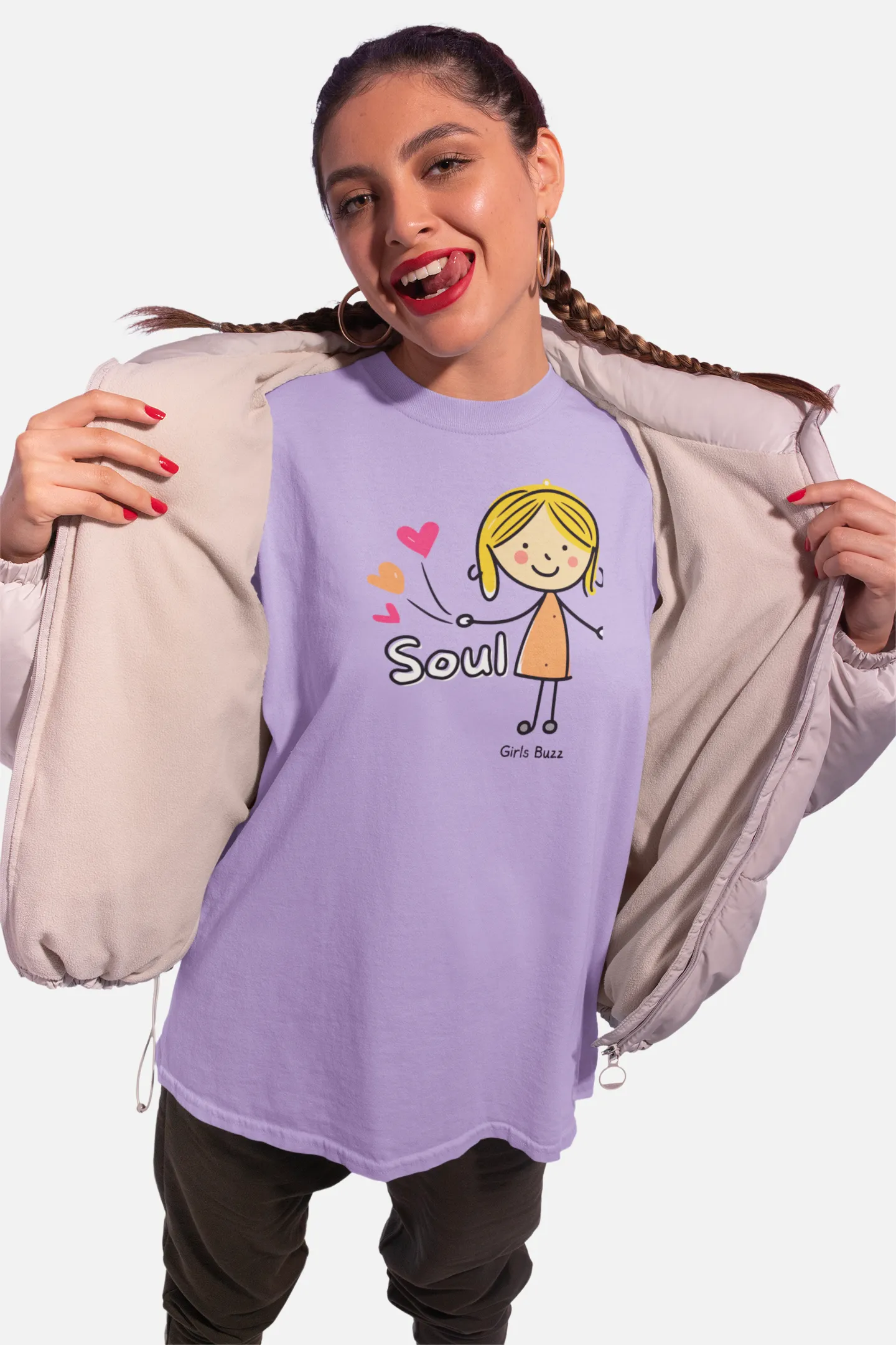 Soul Sisters BFF Combo Oversized Tee - 1