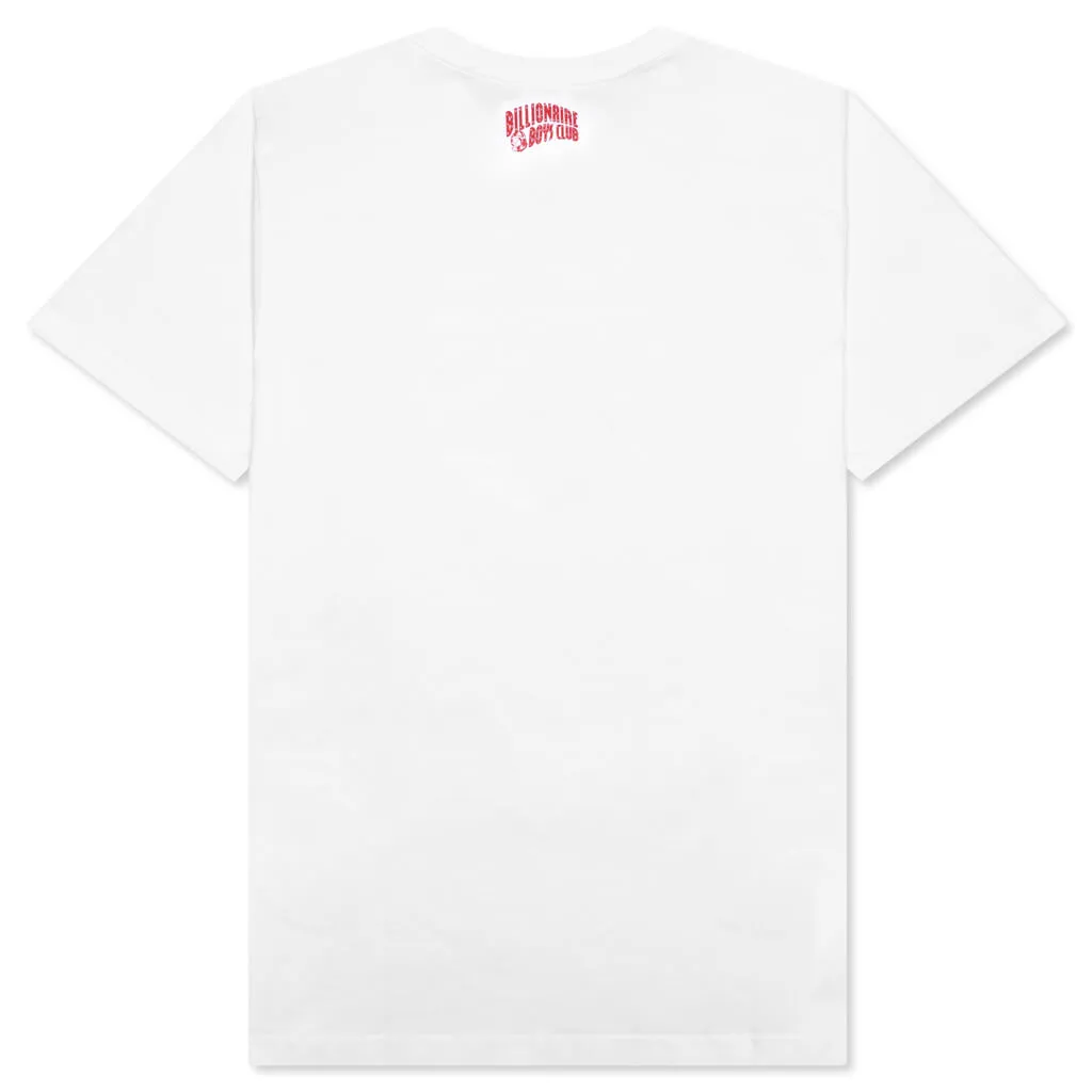 Space and Time S/S Tee - White