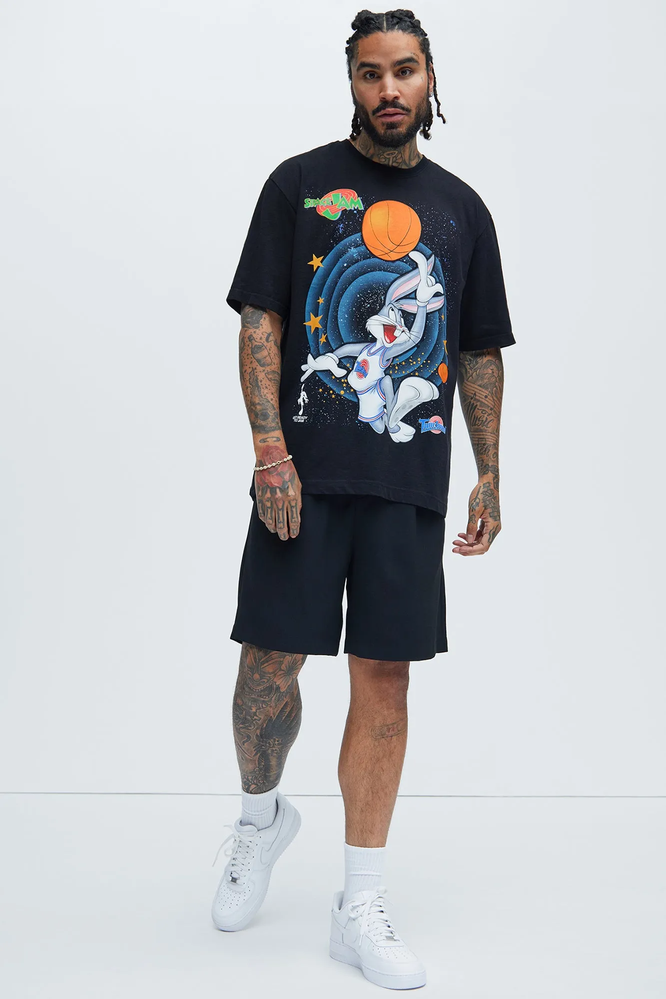 Space Jam Ballin Bugs Short Sleeve Tee - Black