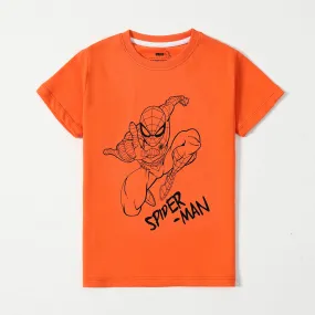 Spiderman Orange T-shirt