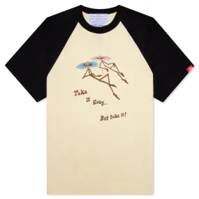 Take It Easy Tee - Black/White