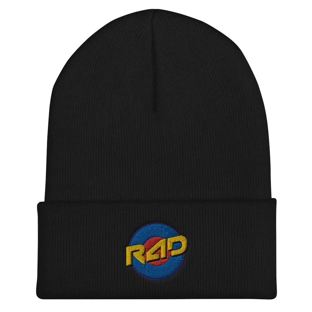 TARGET CUFFED BEANIE - BLACK