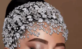 The Caja Crystal Headpiece