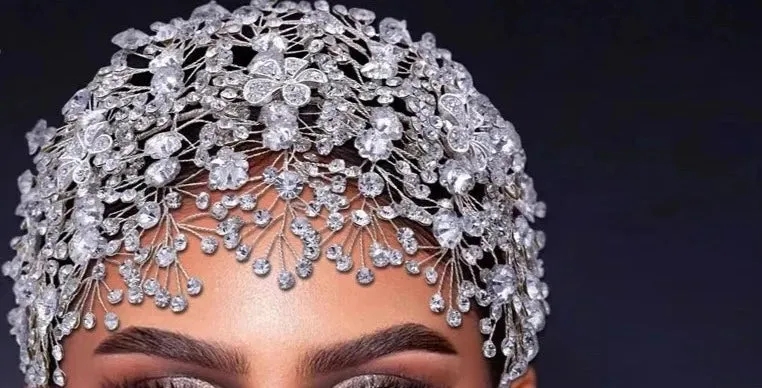 The Caja Crystal Headpiece