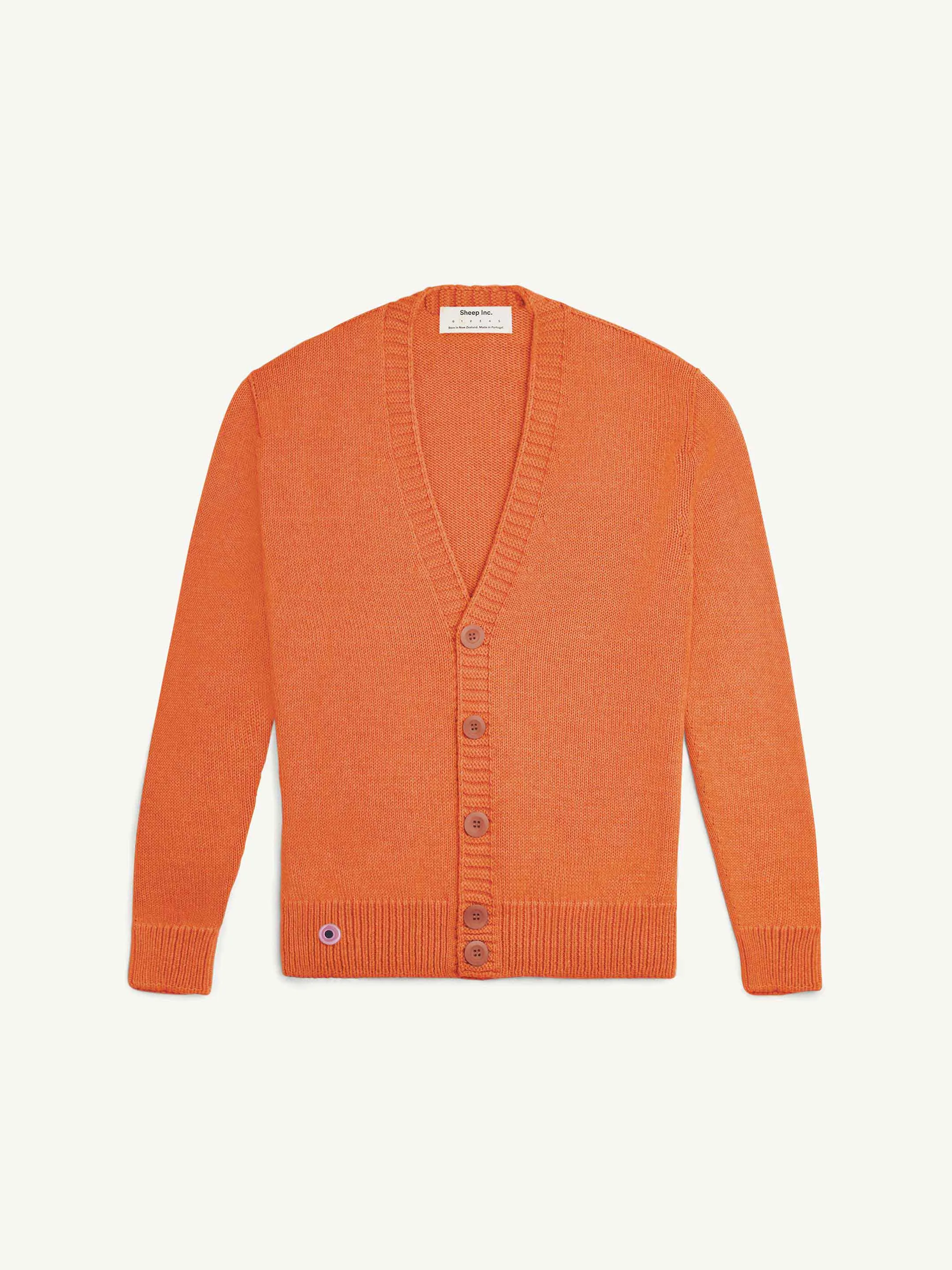 The Cardigan - Mahuika Orange