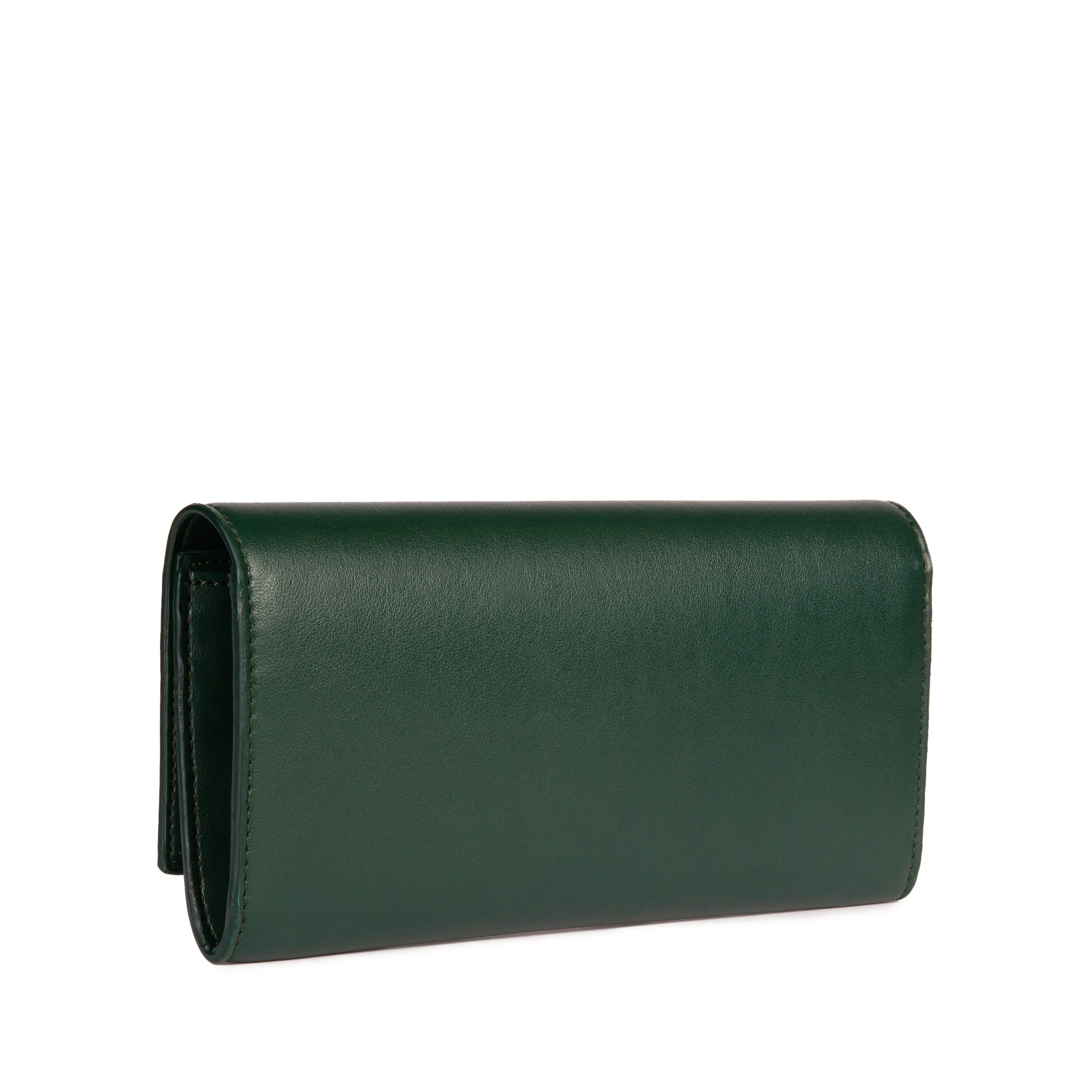 The Cosette  Apple Leather Vegan Continental Wallet | Ivy