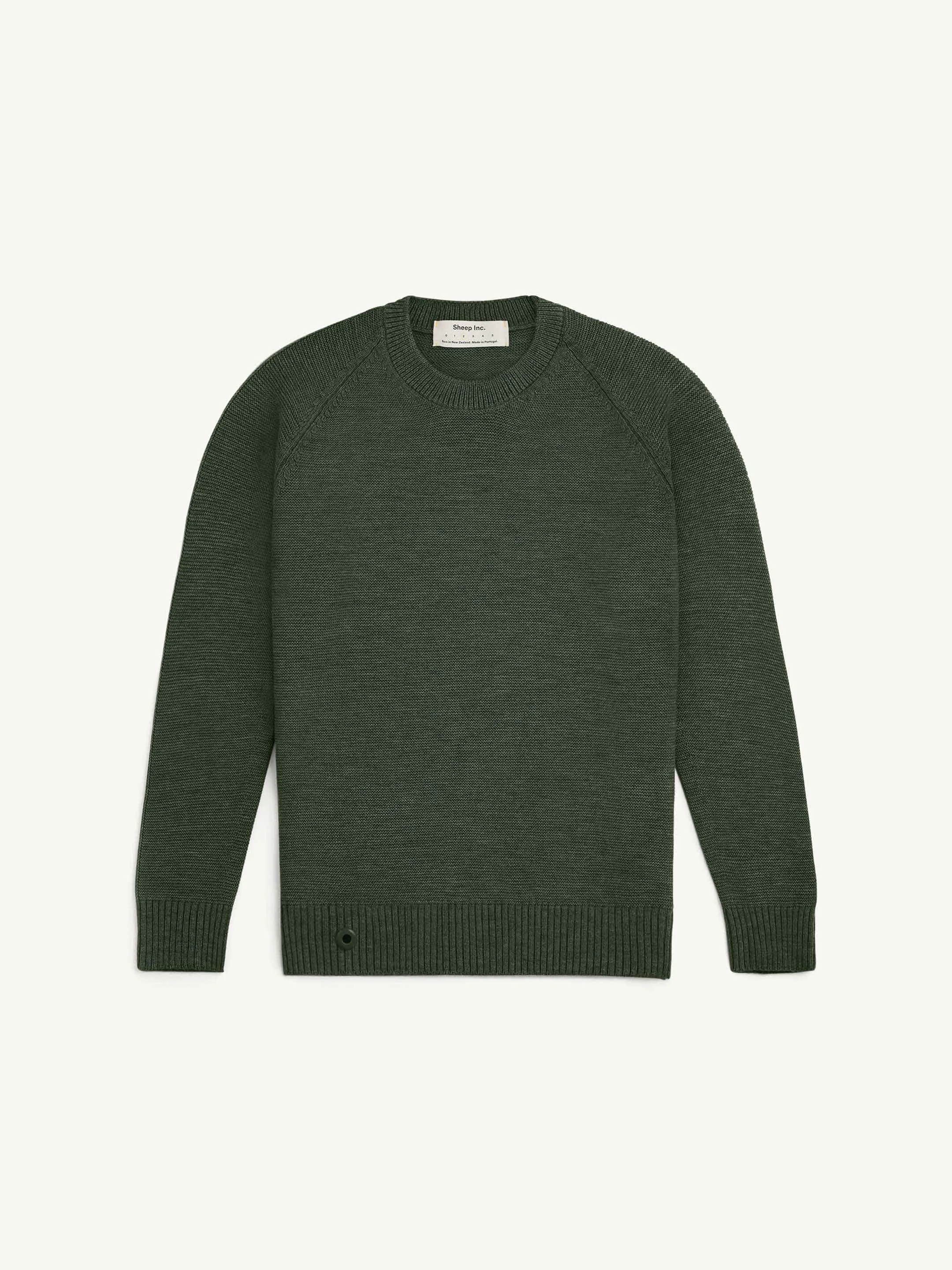 The Crewneck - Moss Green