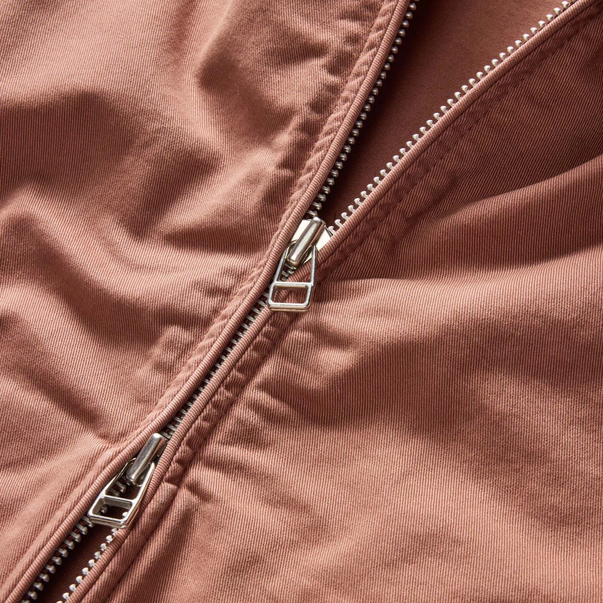 The Flint Jacket in Faded Brick Foundation Twill