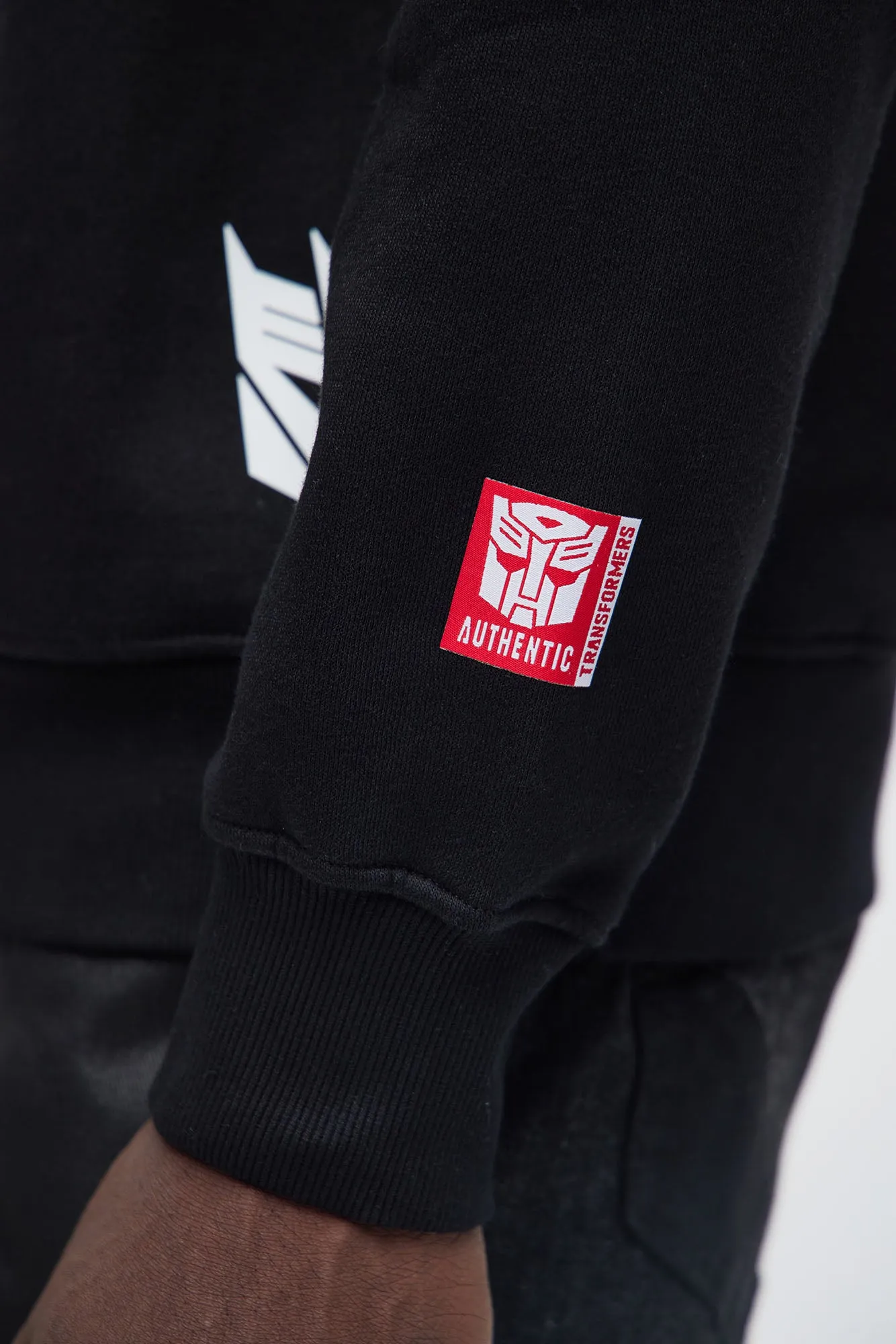 Transformer Megatron Crew Neck Sweater - Black