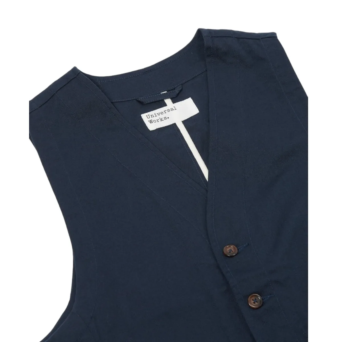 Universal Works Field Waistcoat 00180 Twill navy