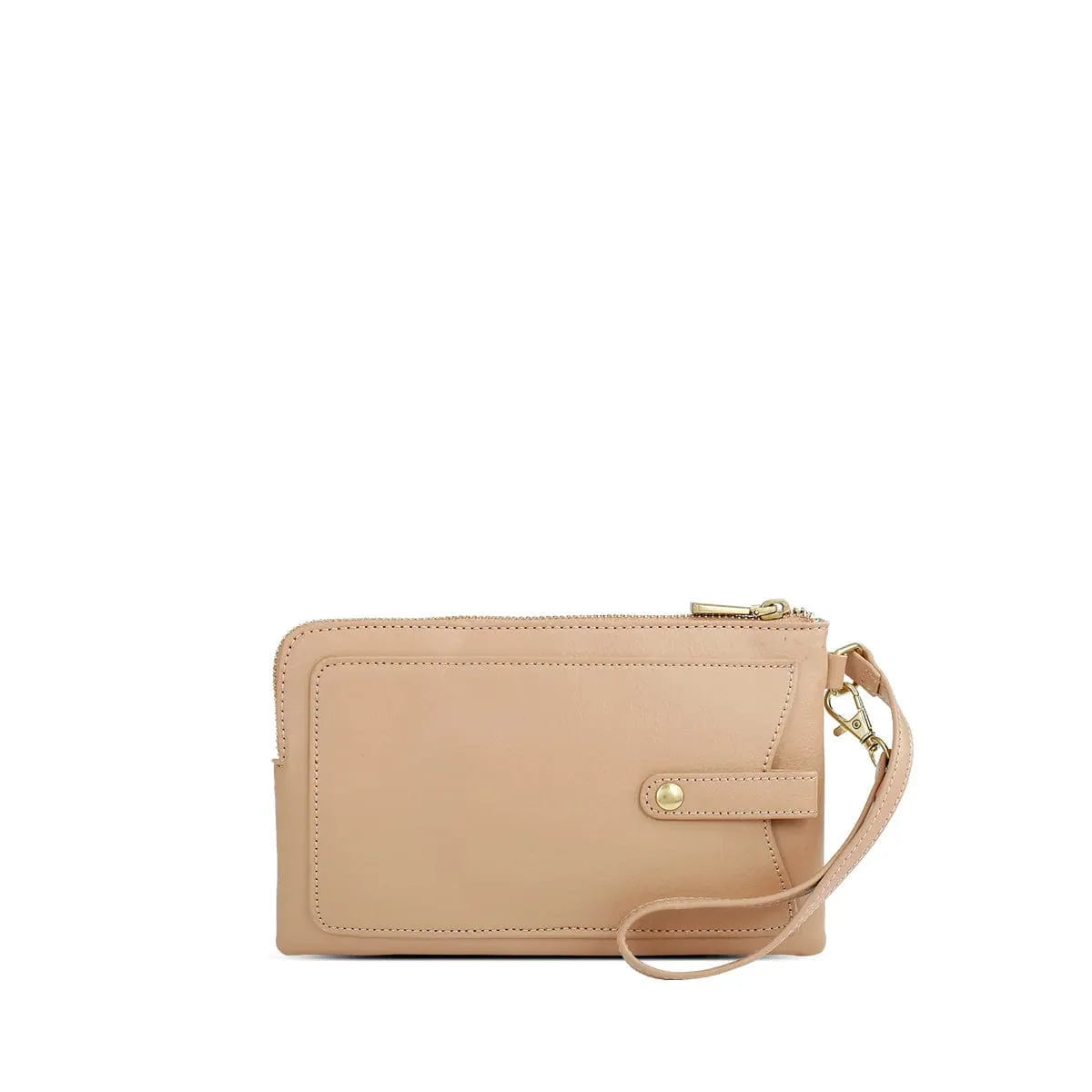 Vanessa Vegan Leather Wristlet | Multiple Colours