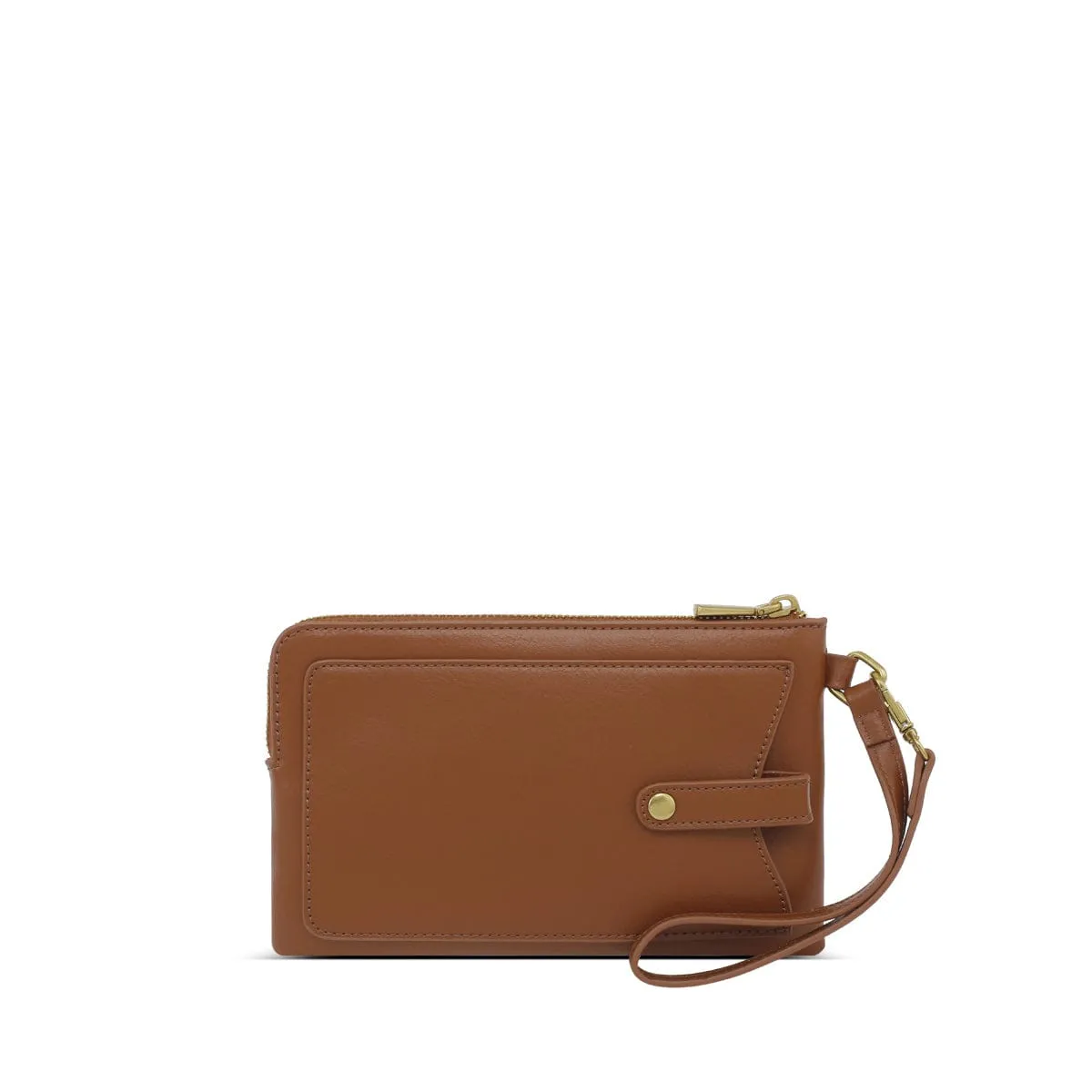 Vanessa Vegan Leather Wristlet | Multiple Colours