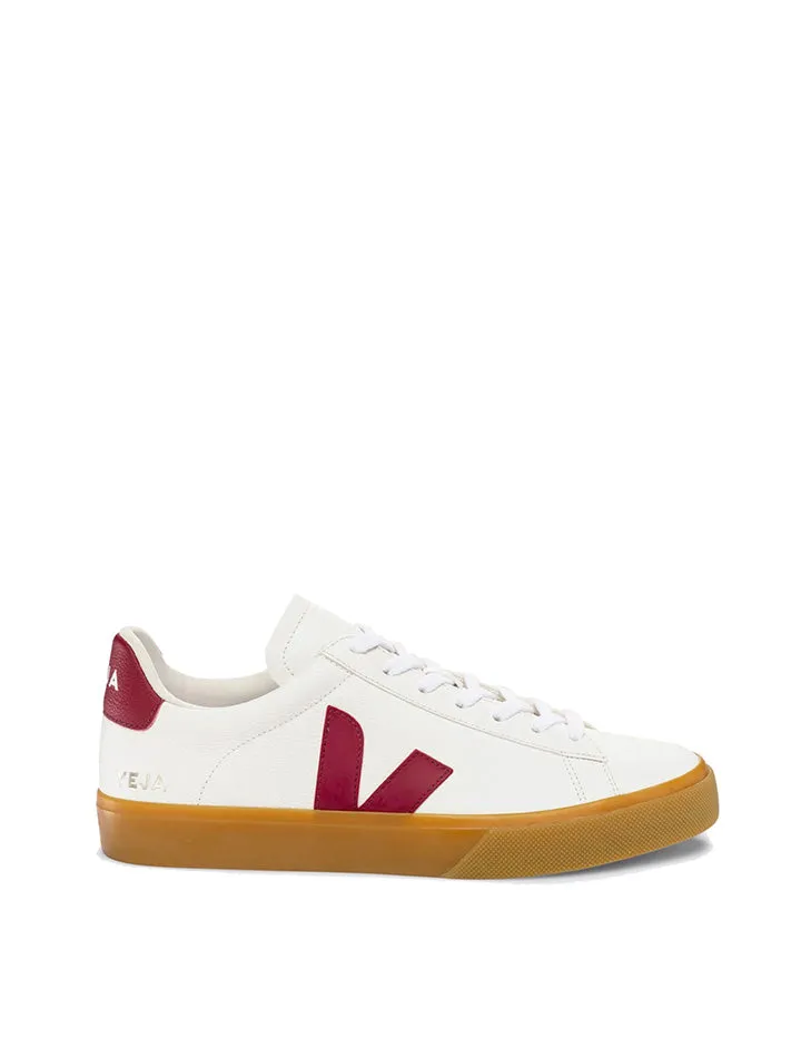 Veja Campo Trainer Extra-White Marsala Natural