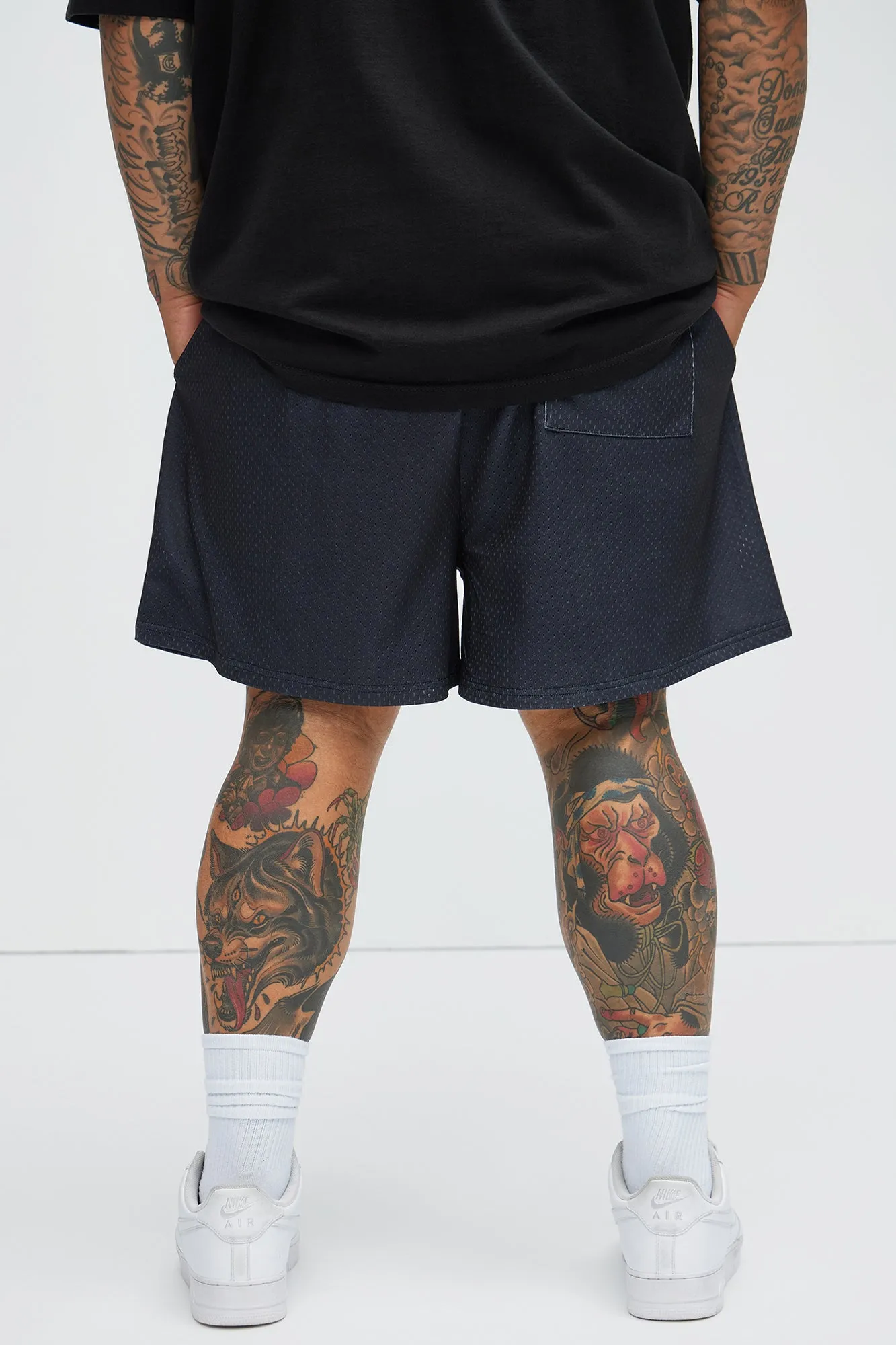 Venom Mesh Shorts - Black