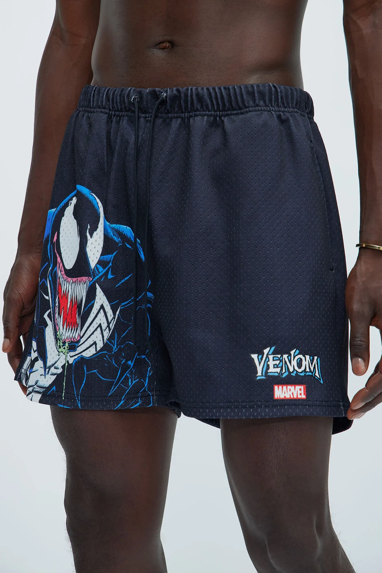 Venom Mesh Shorts - Black