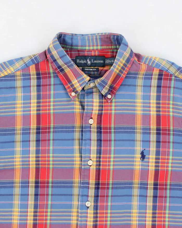 Vintage 90s Ralph Lauren Multicoloured Check Shirt - L